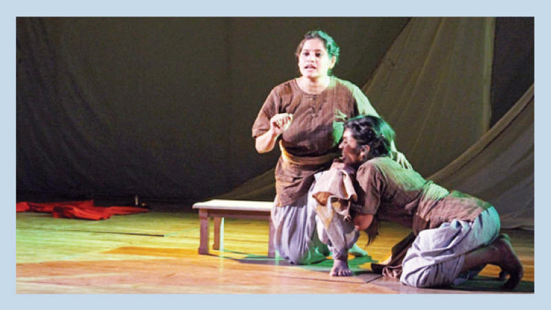 Methopath stages ‘Atopor Madho’ 
at Shilpakala today