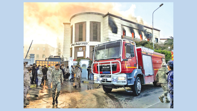 Attackers hit Libya foreign ministry, killing at least 3