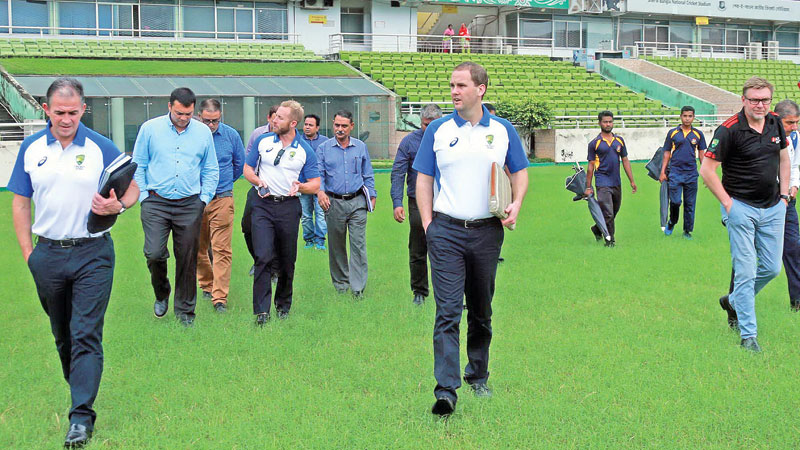 CA delegation visits Bangladesh
amid Aussies boycott threat