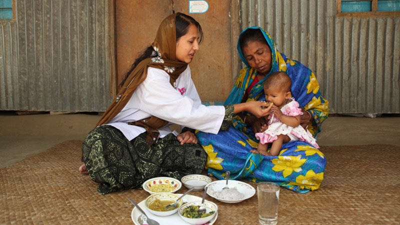 Awareness on nutrition requires for mothers, newborns
