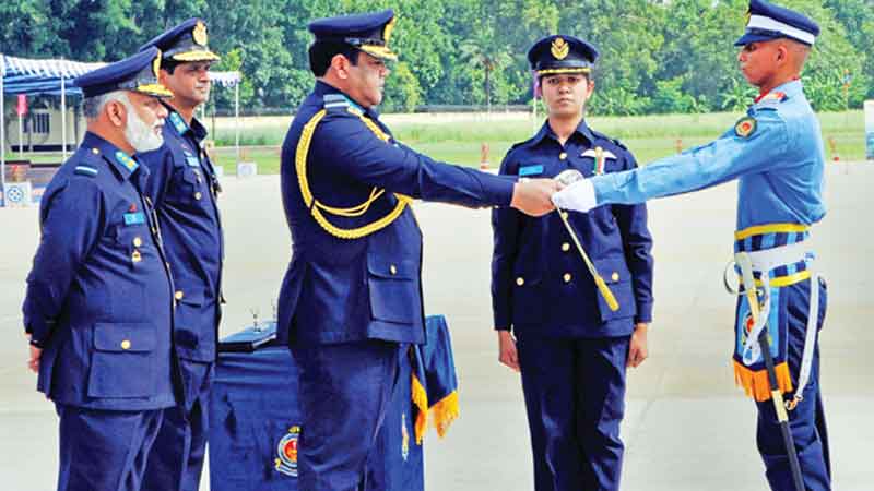 President parade held 
at BAF Academy