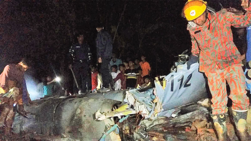 Two BAF jets crash in Cox’s Bazar