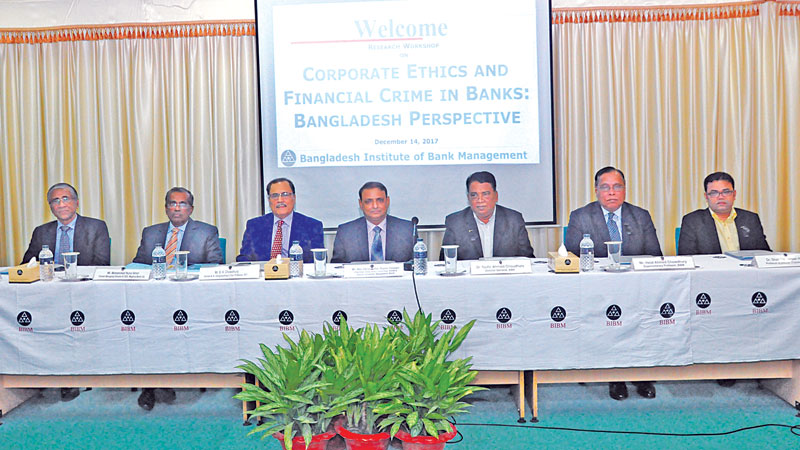 Lack of ethics behind crisis in banking sector