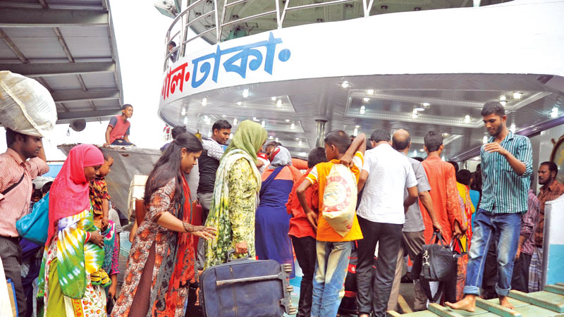 BIWTC starts Eid-special trips for homebound people