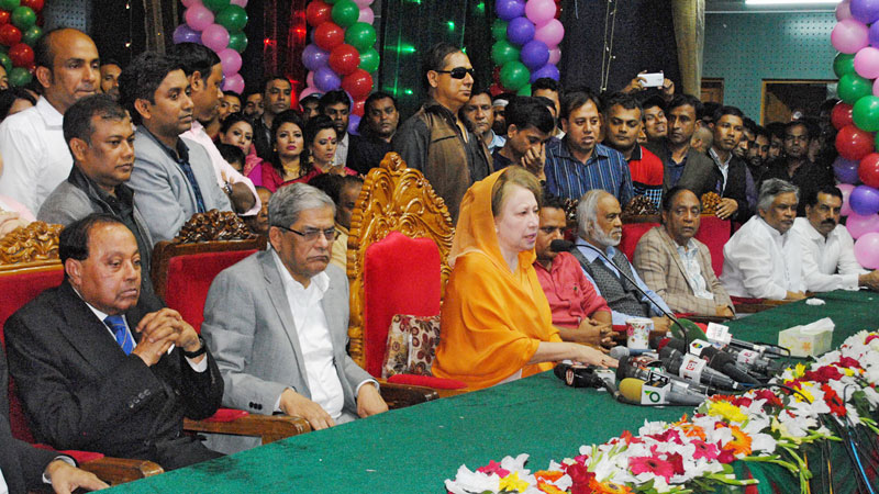 BNP won’t join polls under Hasina: Khaleda