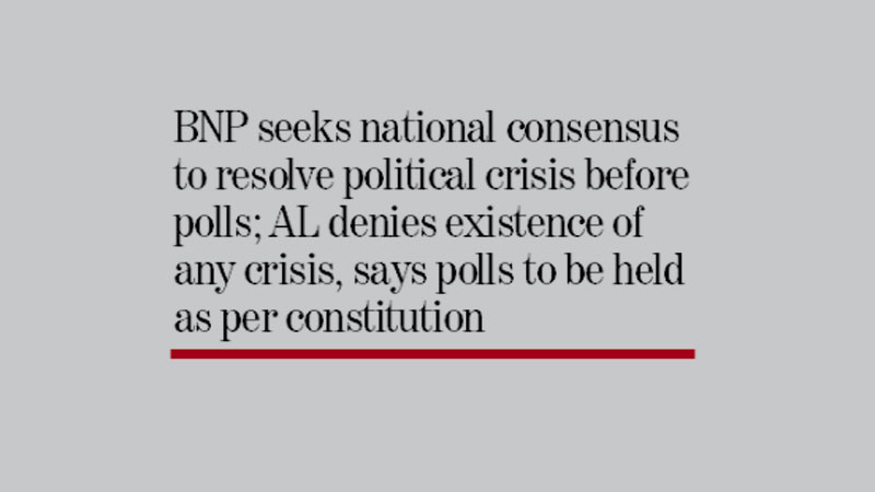 AL, BNP in verbal spats over polls