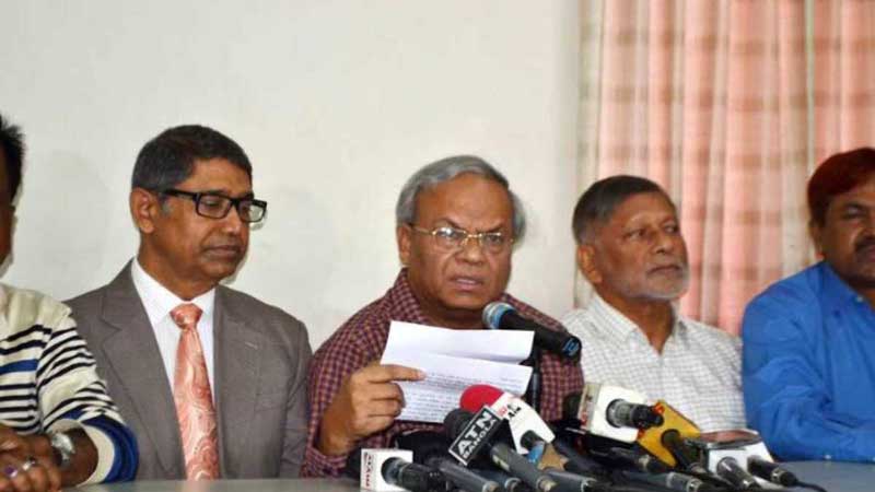 AL trying to take BNP to polls thru intimidation: Fakhrul