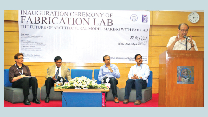 Fabrication laboratory opens at BRACU 