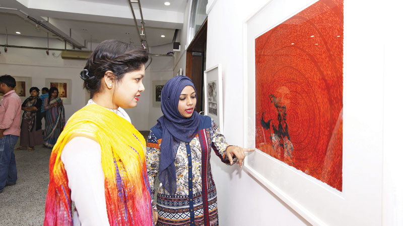 Babu’s solo painting show at AFD