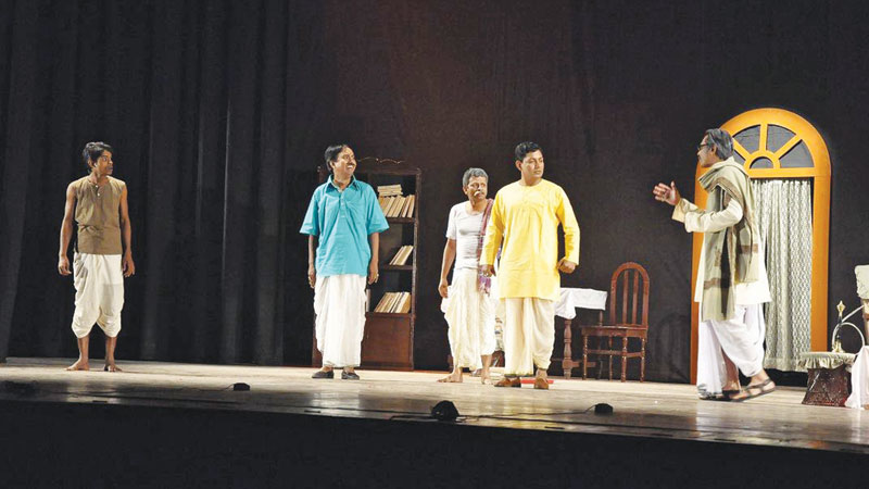 Loko Natyadal (Banani) stages ‘Baikunther Khata’ today