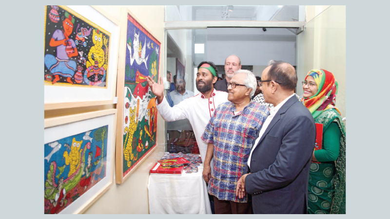 Solo exhibition ‘Baishakh in the Land of Tiger’ at AFD