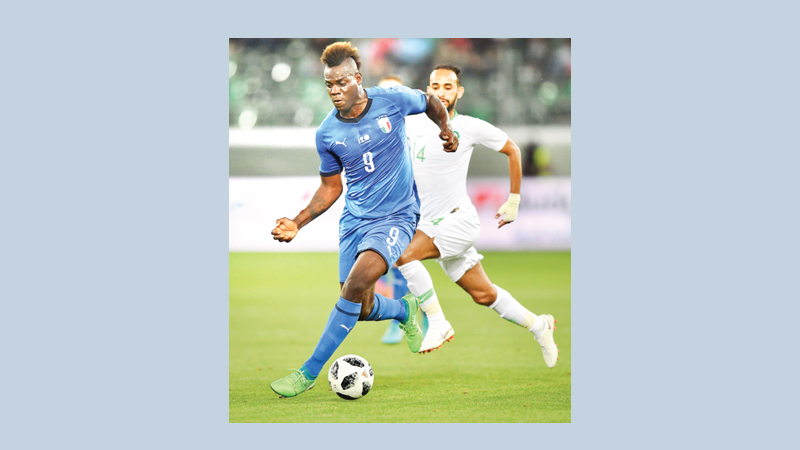 Balotelli scores as Mancini 
starts Italy reign with a win