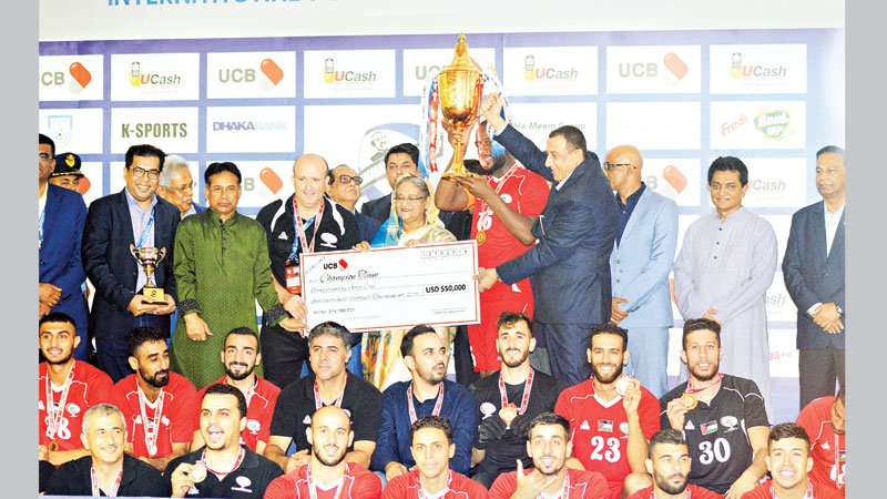 Palestine lift Bangabandhu Gold Cup