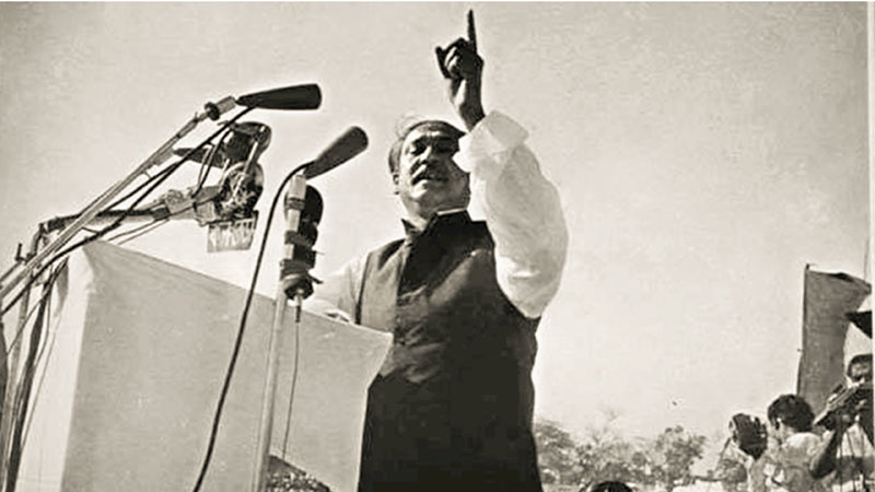 The background to Bangabandhu’s 
great speech