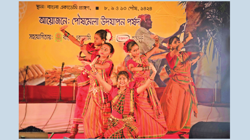 3-day Poush Mela begins at Bangla Academy