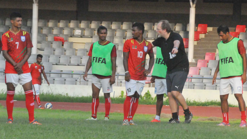 Coach Saintfiet sounds positive