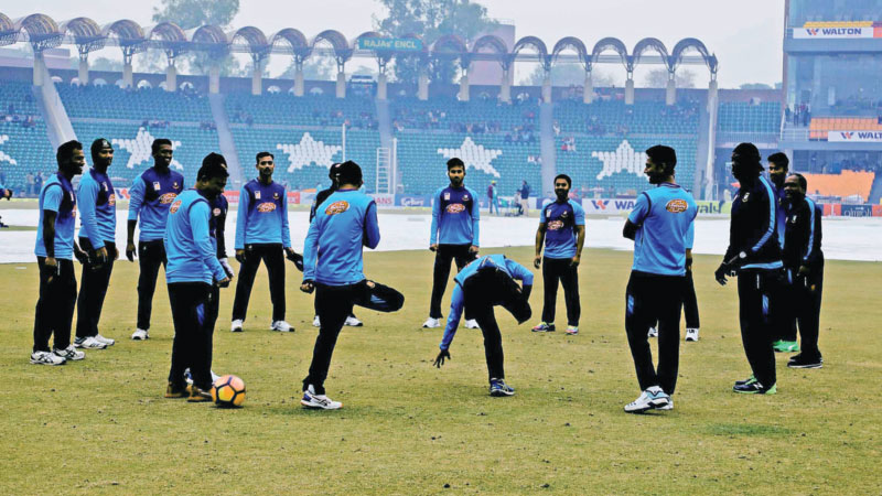 Bangladesh-Pakistan
3rd T20I abandoned