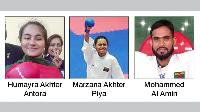 Bangladesh bag 3 more gold in SA Games