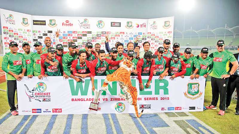 Tigers toy with Zimbabweans