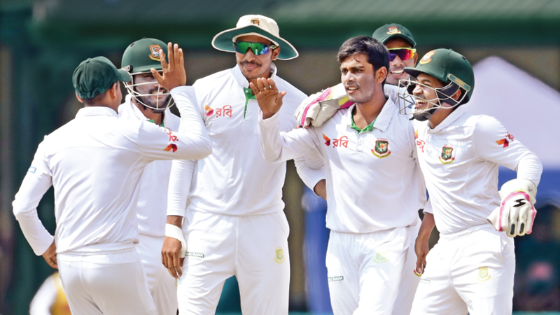 Mushfiq claims 100 Test dismissals 
