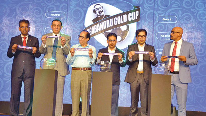 Bangladesh drawn in Group-B
with Philippines and Laos