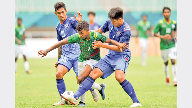 Bangladesh hold Thailand 