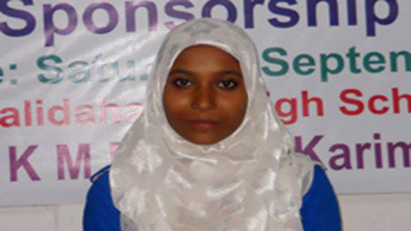 Bangladeshi girl
takes part in UN
edn confce