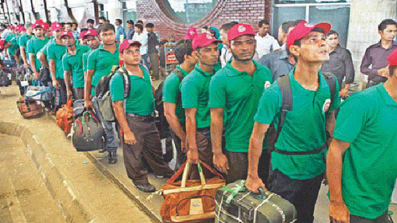 Bangladeshi workers likely 
to head for Malaysia in Feb