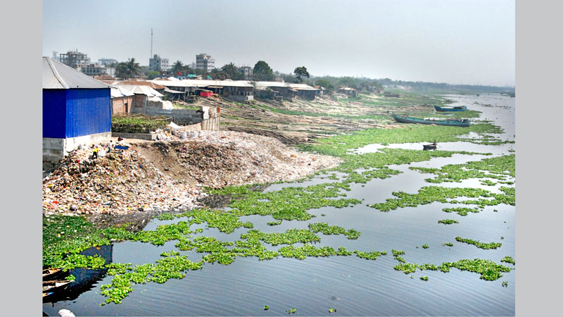 Rivers being poisoned to death
