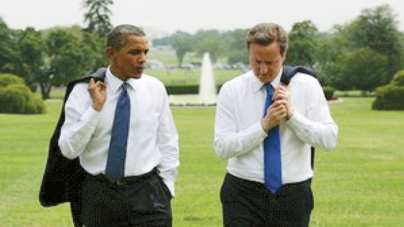 David Cameron can learn a lot from Obama. Decency and dignity for starters 