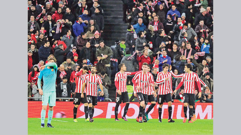 9-man Bilbao hand Barca shocking defeat 