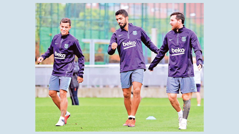 Barca turn focus to staying perfect in La Liga