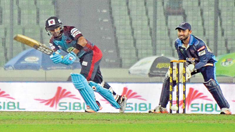 Sabbir blitz steers Barisal to final