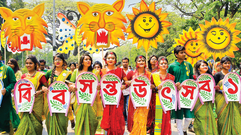 Basanta Utsab celebrated