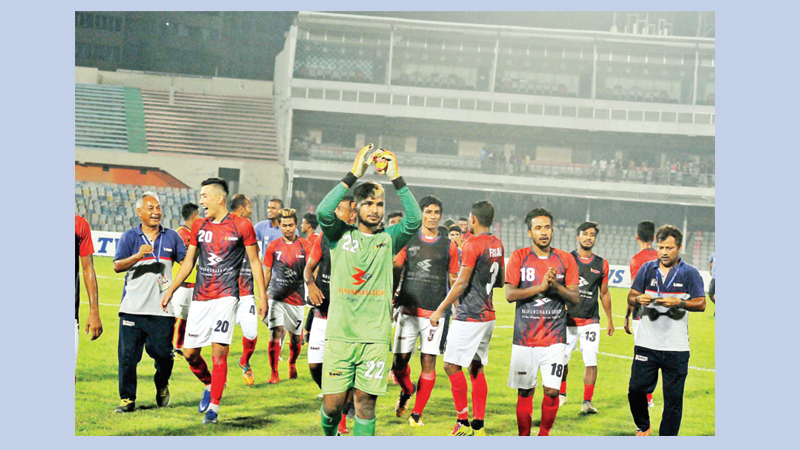 Bashundhara look happily placed in league title race