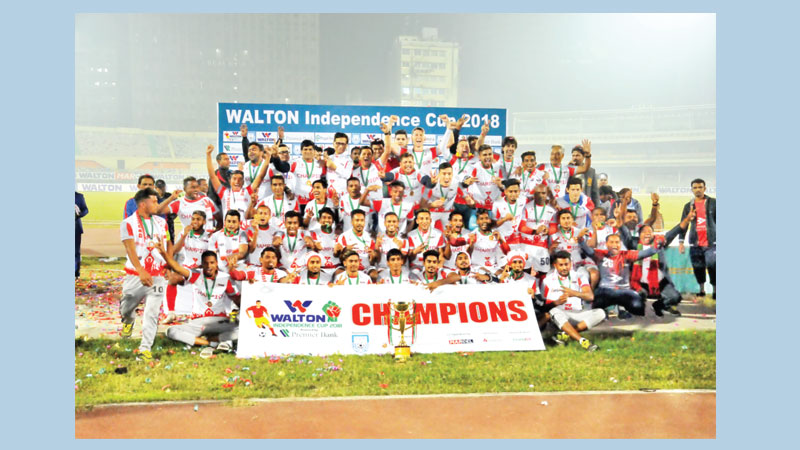 Bashundhara lift title on maiden appearance 