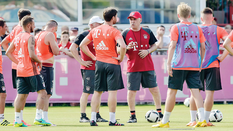 Ancelotti vows to keep Bayern on the attack 