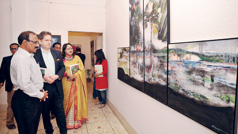 ‘Beautiful Bengal’ in Mokhlesur Rahman’s canvas