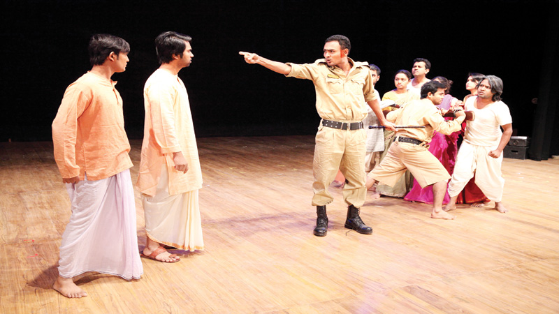 Prangane Mor’s brand new play ‘Bibadi Sargam’ at BSA today