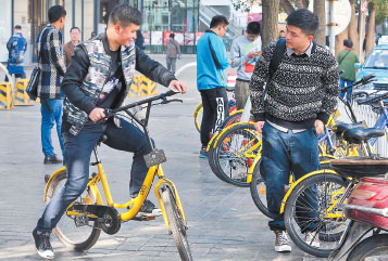 Bike-sharing gains popularity