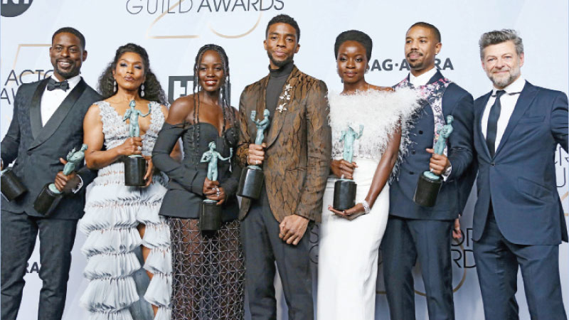 ‘Black Panther’ scores big win at Screen Actors Guild Awards
