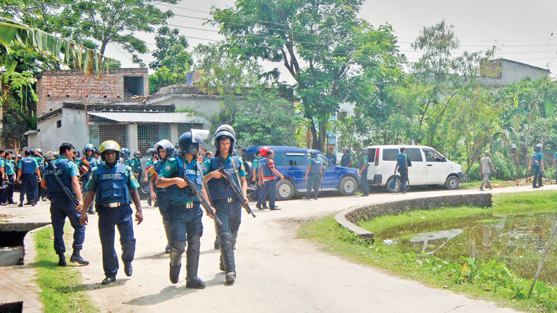 Block raid on Rajshahi ‘militant dens’ ends