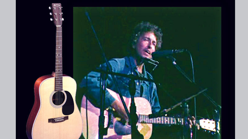 Bob Dylan’s ‘Concert for Bangladesh’ guitar expected to fetch $300K at auction