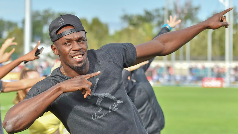 Bolt at the double to win inaugural Nitro meet 