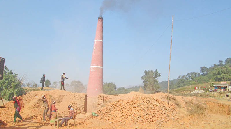 Brick kilns in Tangail badly affect environment