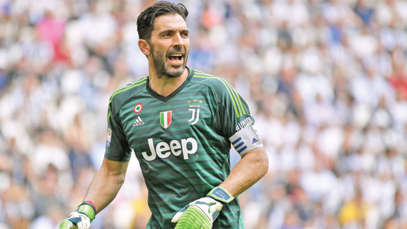 Buffon bids tearful farewell to Juve