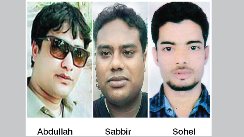 Bullet-hit bodies of 3 Natore 
‘Juba League men’ found 