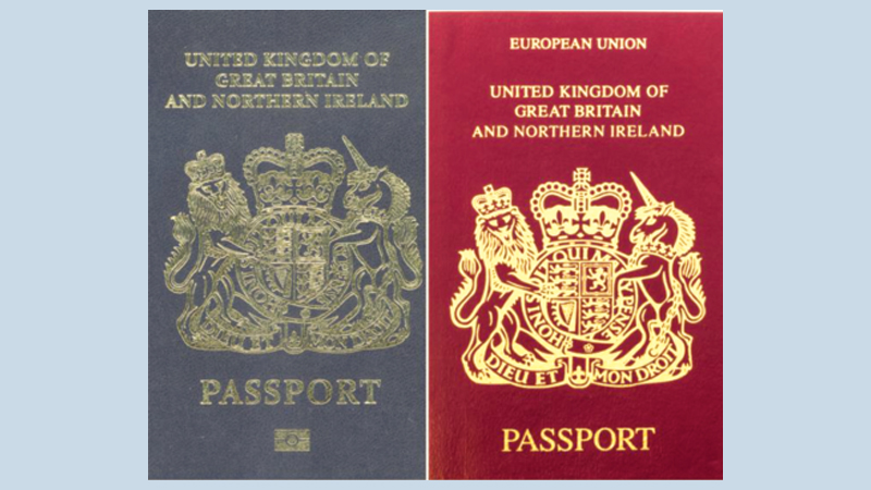 British passports to change after Brexit