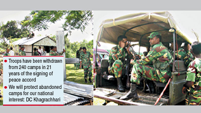23 abandoned CHT army camps grabbed by ‘local political groups’