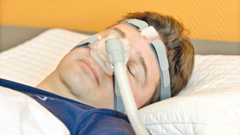 CPAP mask not a 
prescription 
for heart troubles
